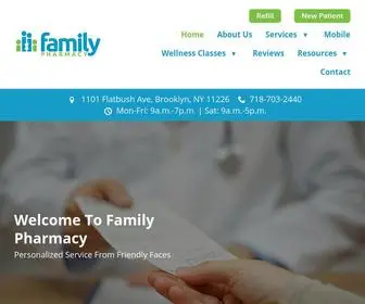 Familypharmacyny.com(Family Pharmacy) Screenshot