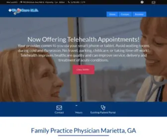 Familyphysicianmariettaga.com(Our family practice near me) Screenshot