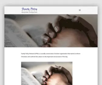 Familypolicy.net(Family Policy Network) Screenshot