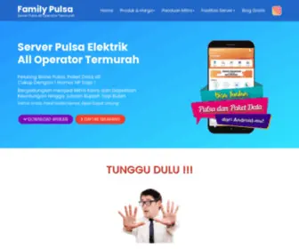 Familypulsa.co(Family Pulsa) Screenshot