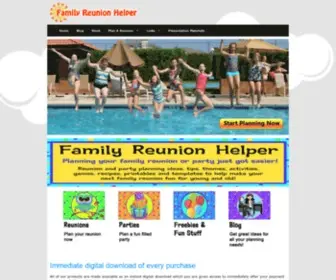 Familyreunionhelper.com(Family Reunion Helper) Screenshot
