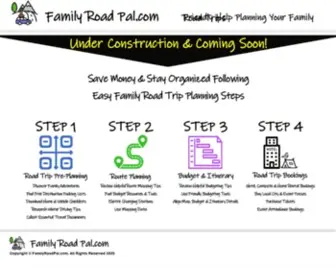 Familyroadpal.com(Friendly Help Planning Your Family Road Trips) Screenshot