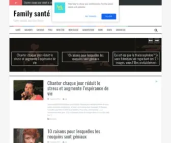 Familysante.com(Family santé) Screenshot