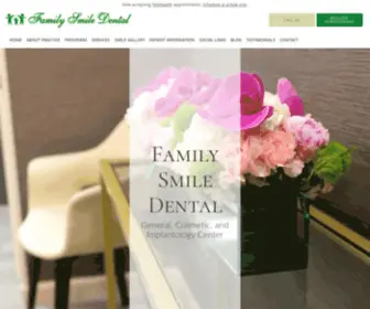 Familysmiledentist.com(Family Smile Dental) Screenshot