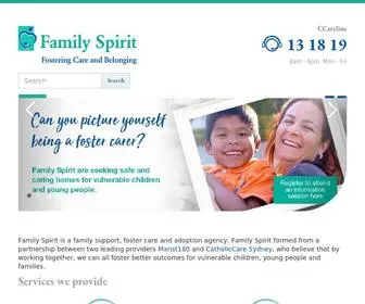 Familyspirit.org(Family Spirit) Screenshot