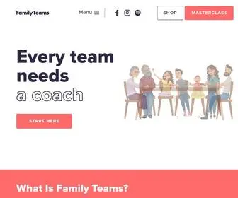 Familyteams.com(Family Teams) Screenshot