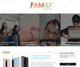 FamilytechZone.com(The tech blog and podcast for families) Screenshot