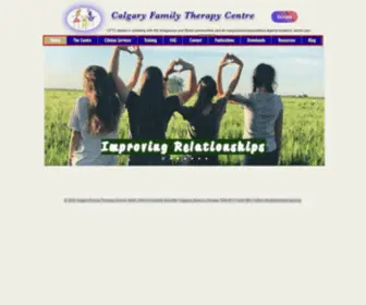 Familytherapy.org(Calgary Family Therapy Centre) Screenshot