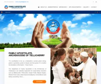 Familytly.com(Family Apostolate) Screenshot