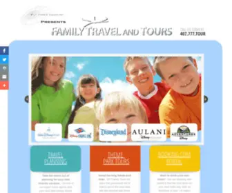 Familytravelandtours.com(VIP Family Tours) Screenshot
