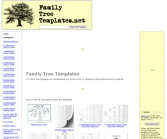 Familytreetemplates.net(Family Tree Templates) Screenshot