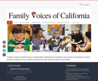 Familyvoicesofca.org(Familyvoicesofca) Screenshot