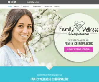 Familywellchiro.com(New Patient Special) Screenshot