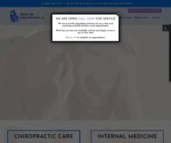 Familywellnessforlife.com(Above All Family Chiropractic) Screenshot