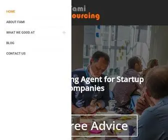 Famisourcing.com(#1 China Sourcing Agent Company for Startup) Screenshot