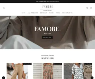 Famore-Fashion.com(Famore) Screenshot