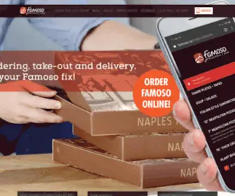 Famoso.ca(The Best Authentic Neapolitan Pizza) Screenshot