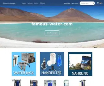 Famous-Water-Shop.com(Your home of freshwater) Screenshot