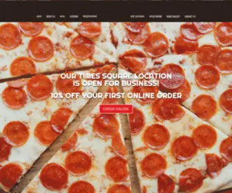 Famousamadeus.com(Famous Amadeus Pizza) Screenshot