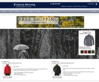 Famousbrandsoutlet.com(Famous Brands Outlet) Screenshot