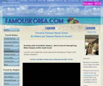 Famouskorea.com(九仙图九个仙人都是谁) Screenshot