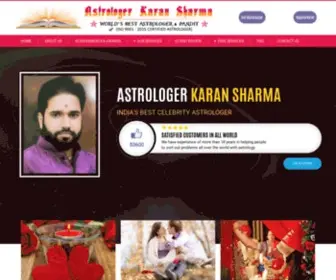 Famouspandit.com(Famous Pandit Karan Sharma) Screenshot