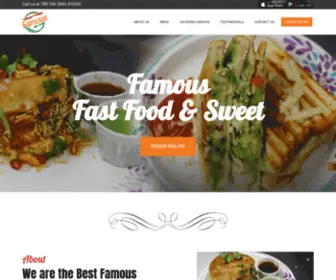 Famoussweets.ca(Call us at 780.760.3663 (FOOD)) Screenshot