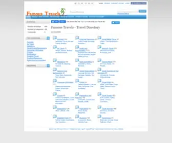 Famoustravels.com(Famous Travels) Screenshot