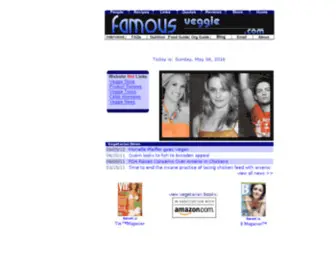 Famousveggie.com(Famousveggie) Screenshot
