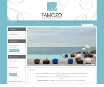 Famozo.nl(Design collectie met Meubels en Accessoires) Screenshot