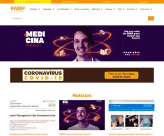 Fampfaculdade.com.br(Faculdade FAMP) Screenshot