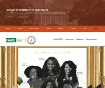 Famu.edu(Florida A&M University (FAMU)) Screenshot