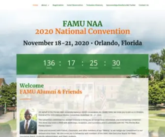 Famualumniconvention.com(FAMU NAA) Screenshot