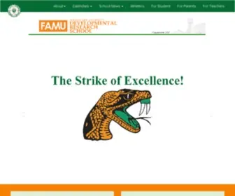 Famudrs.org(Florida A&M University Developmental Research School) Screenshot