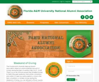 Famunaa.org(Florida A&M University National Alumni Association) Screenshot
