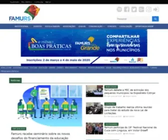 Famurs.com.br(A Casa dos Municípios) Screenshot