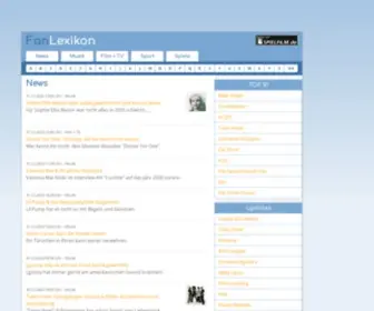Fan-Lexikon.de(Page Restrictor Ping) Screenshot