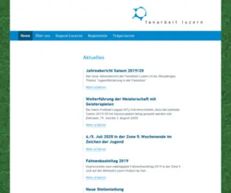 Fanarbeit-Luzern.ch(Fanarbeit Luzern) Screenshot