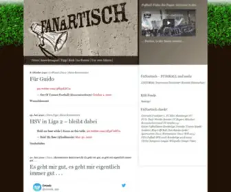 Fanartisch.de(Fanblog) Screenshot