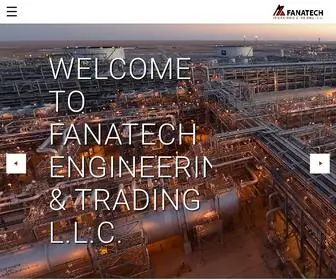 Fanatech-ME.com(Fanatech Filters Suppliers UAE) Screenshot