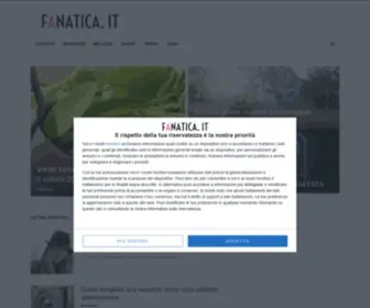 Fanatica.it(Lifestyle & Travel Blog) Screenshot