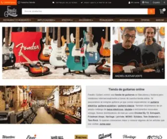 FanaticGuitars.com(Tienda de guitarras online) Screenshot