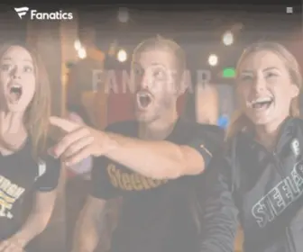 Fanaticsinc.com(Fanatics Inc) Screenshot