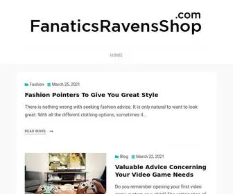 Fanaticsravensshop.com(Fashion) Screenshot