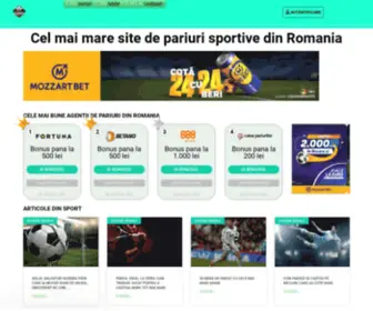 Fanatiksport.ro Screenshot