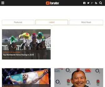 Fanatix.com(Football news) Screenshot
