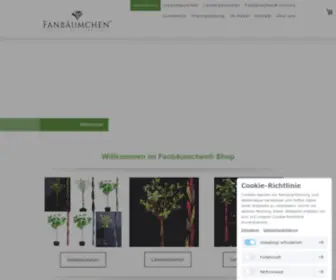 Fanbaeumchen.de(Fanbäumchen® Online) Screenshot