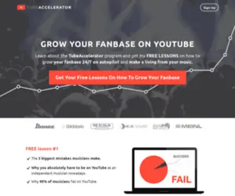 Fanbaseacademy.com(Fanbase Academy) Screenshot