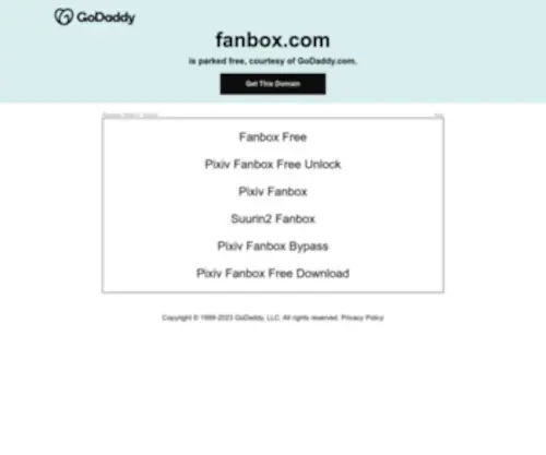 Fanbox.com(Los angeles nashville new york omaha info@) Screenshot