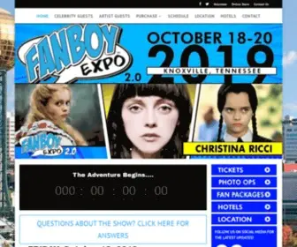 Fanboyexpo.com(Fanboy Expo) Screenshot